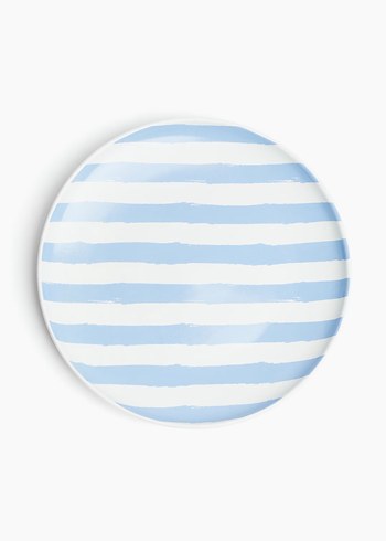 H&M Home 2 ADET H&M HOME ÇİZGİLİ PORSELEN TABAĞI