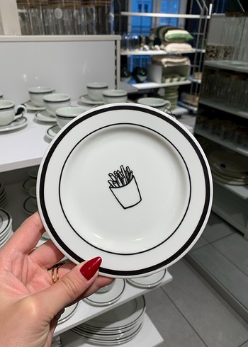 H&M Home Küçük Porselen Tabak