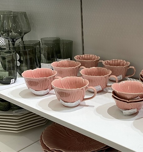 H&M Home Pembe Renk Kupa