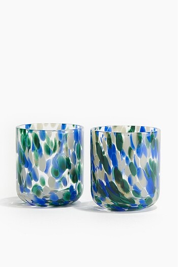 H&M Home Desenli Su Bardağı