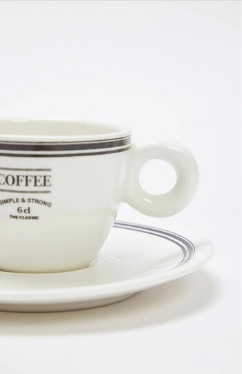 Beden 2 li Baskılı Espresso/Kahve Fincan Seti