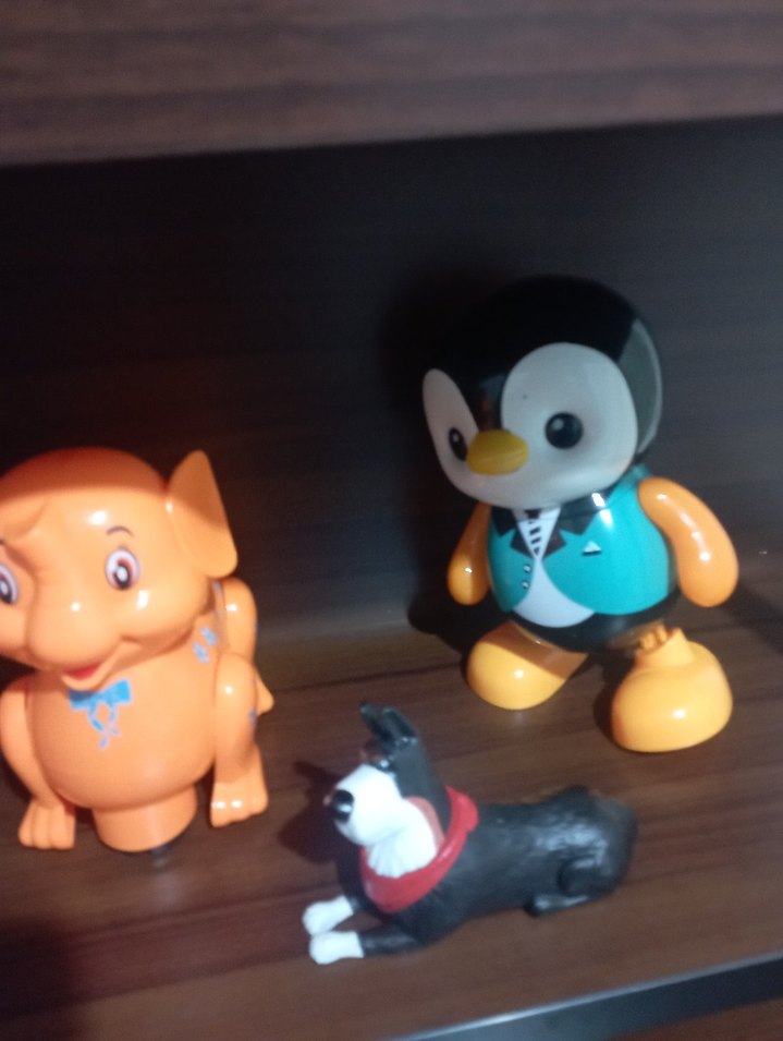 Renkli Hayvan Figürlü Oyuncak Seti - Görsel 4