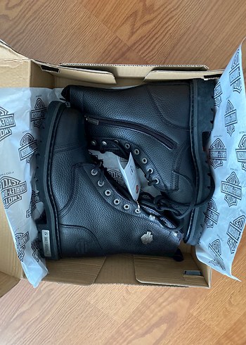 40 Beden Harley Davidson orjinal hakiki deri bot