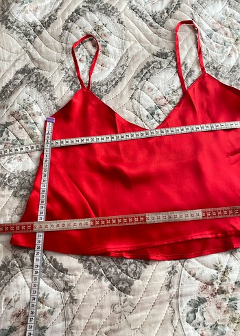 s Beden Kırmızı 100%hakiki ipek pijama takımı