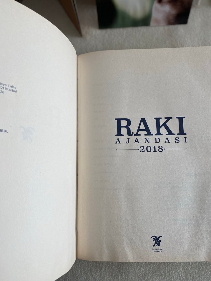 Rakı Ajandası 2018 - Şiir Kitabı - Görsel 3