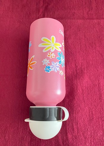 Pembe Çelik termos/matara - Görsel 4