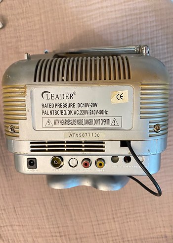 LEADER renkli mini nostalji tv - Görsel 5