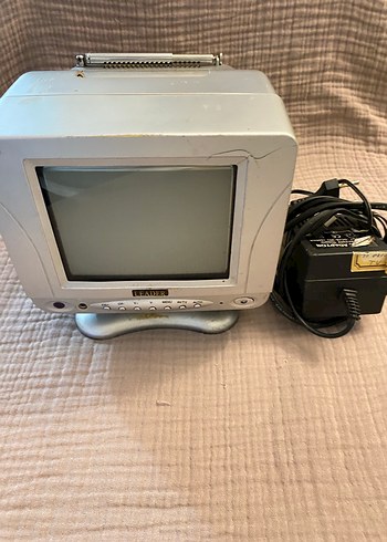 LEADER renkli mini nostalji tv - Görsel 2