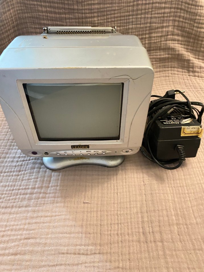 LEADER renkli mini nostalji tv - Görsel 2