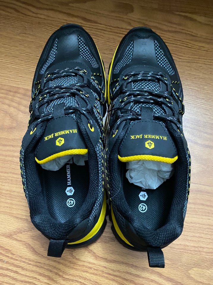 Sarı Siyah orjinal Erkek Outdoor Spor Ayakkabı - Görsel 4