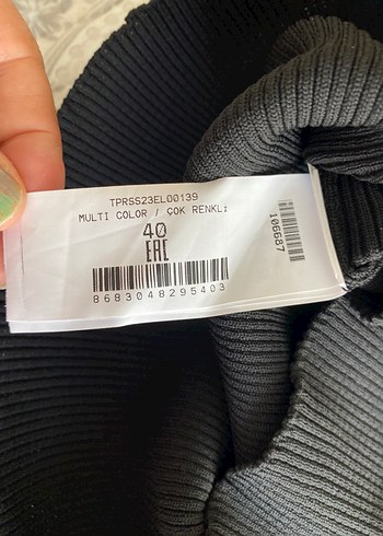 l Beden pembe Renk Teendyol siya/fuşya 40 bed triko elbise