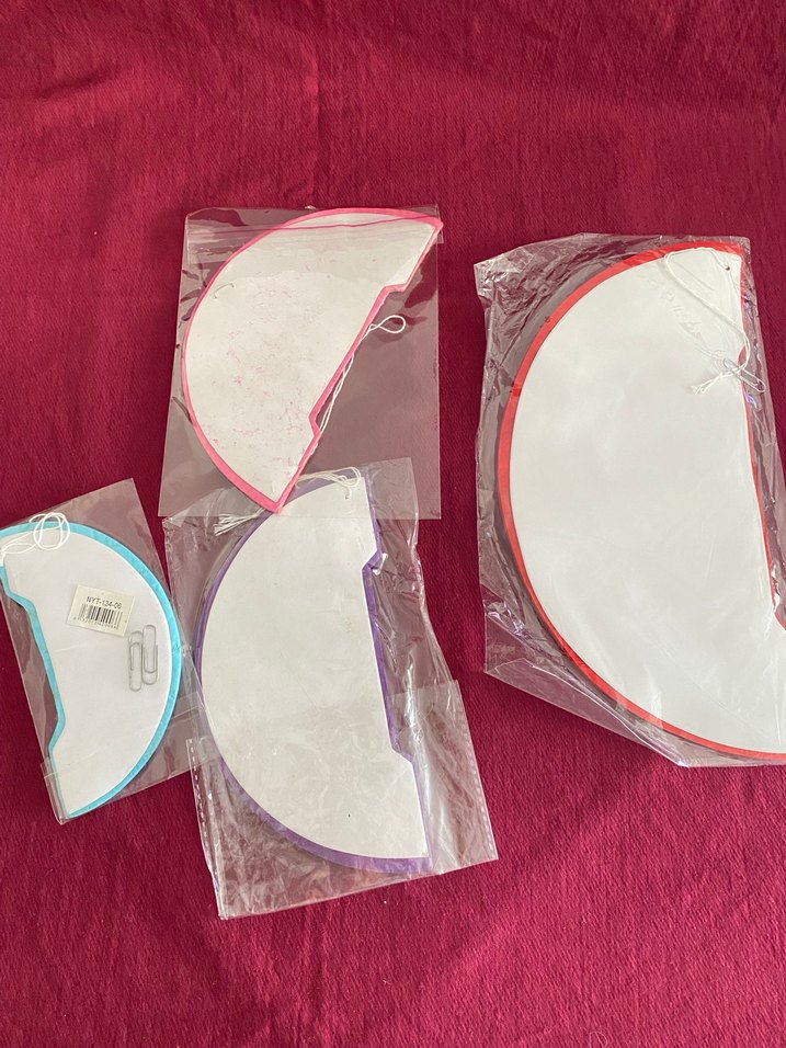 Kağıt fenerler/balon 4lü - Görsel 2