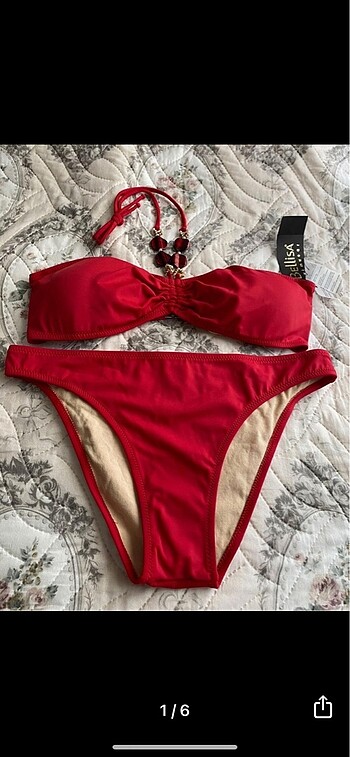 Bellisa Kırmızı bikini