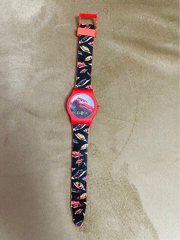 Disney araba (car) çocuk saati - Görsel 3