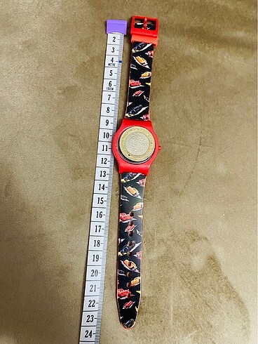 Disney araba (car) çocuk saati - Görsel 5