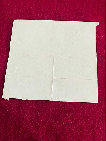 Vintage defter/kitap etiket