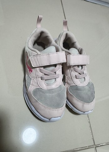 Kız Çocuk Pembe Velcro Spor Ayakkabı - Görsel 4