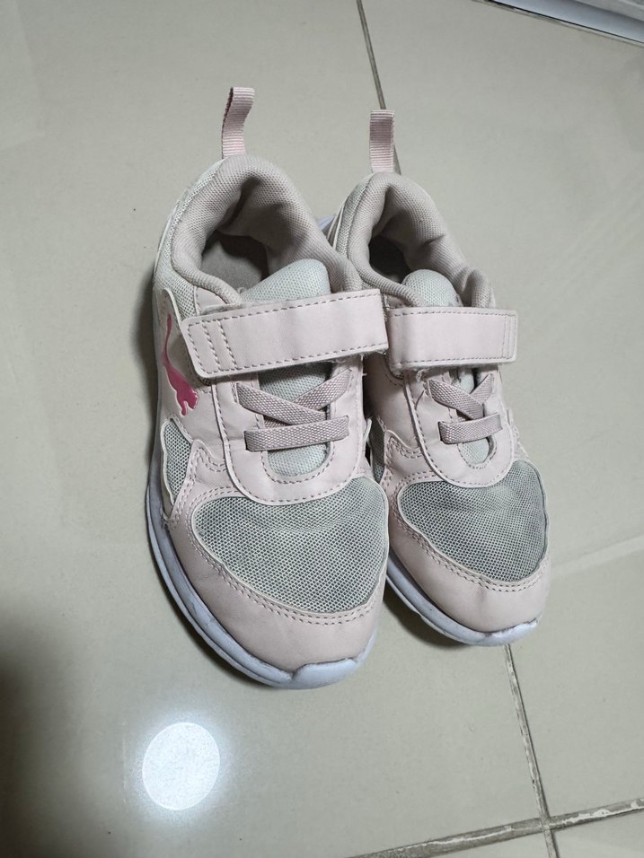 Kız Çocuk Pembe Velcro Spor Ayakkabı - Görsel 4