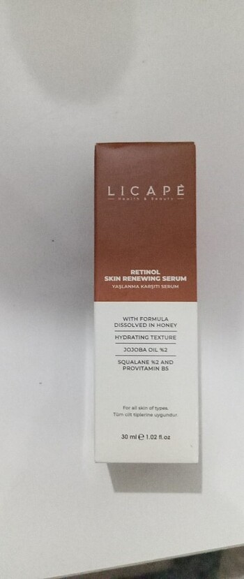 Retinol serum