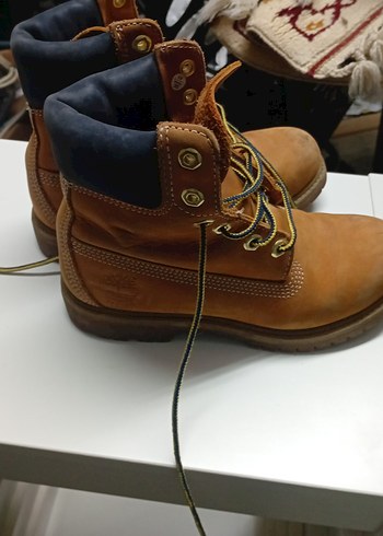 Dockers tımberlent marka. Kahverengi Deri Erkek Çocuk Botları