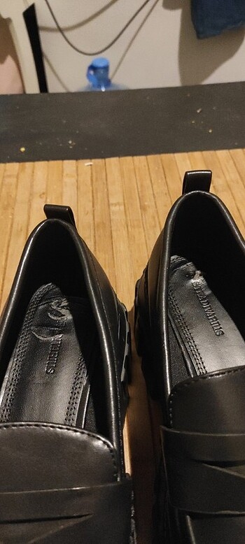 38,5 Beden siyah Renk Stradivarius ayakkabi