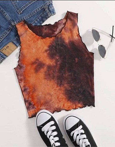 Urban Outfitters Batik kahve büstiyer