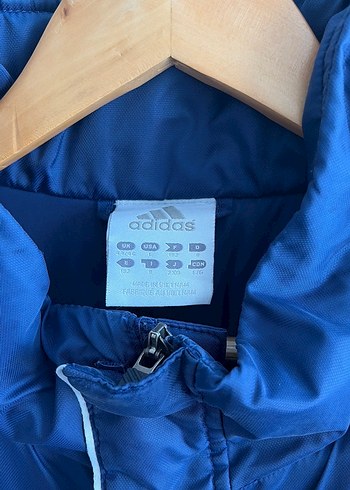 Erkek Lacivert Adidas Spor Mont - Görsel 2