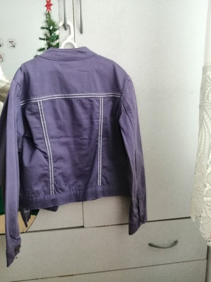 Kız Çocuk Denim Ceket - Görsel 2