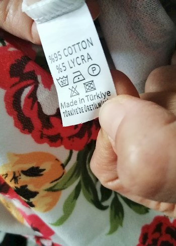 Çiçek Desenli Uzun Elbise - Görsel 4