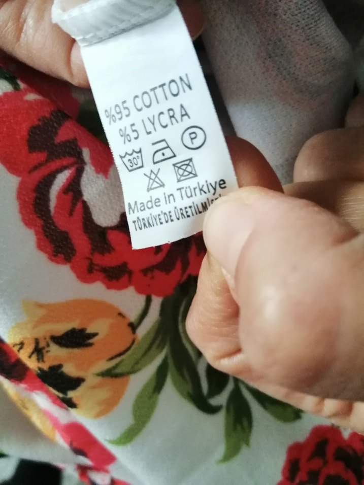 Çiçek Desenli Uzun Elbise - Görsel 4