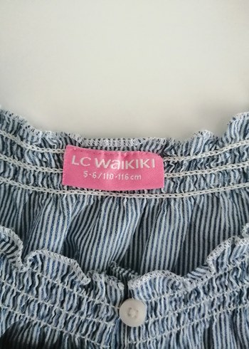 Kız Çocuk Nakışlı Bluz - Görsel 3