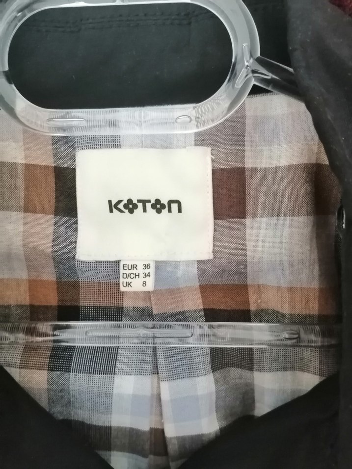 Koton Kısa Trençkot - Görsel 3