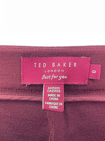 32 Beden bordo Renk Ted Baker Tayt / Spor taytı %70 İndirimli.