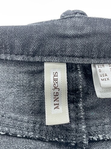36 Beden siyah Renk Mango Jean / Kot %70 İndirimli.