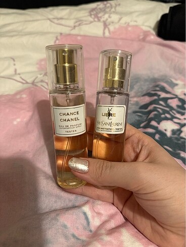 Orjinal doldurma parfüm libre ve chanel chance