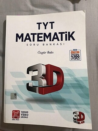 Tyt matematik 3D ve 3D türkçe