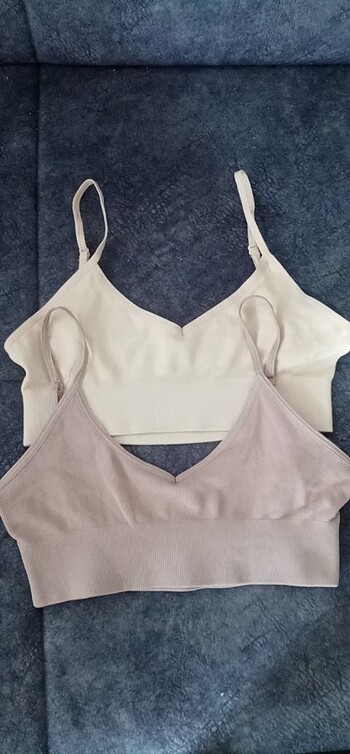 2 adet m beden bustier