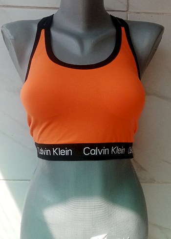 Calvin Klein Turuncu Mini Spor Sütyeni