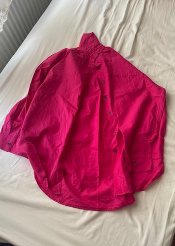 Fulya Keten Uzun Kollu Salaş Gömlek - Görsel 2