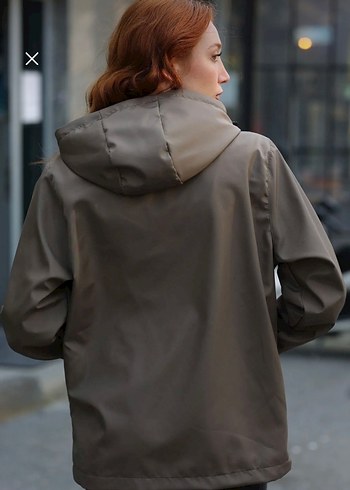 Kadın Yağmurluk Rüzgarlık Ceket - Görsel 4