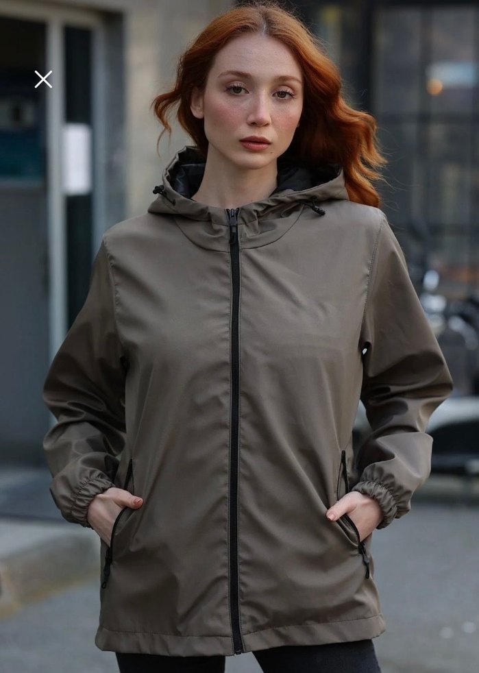 Kadın Yağmurluk Rüzgarlık Ceket - Görsel 3