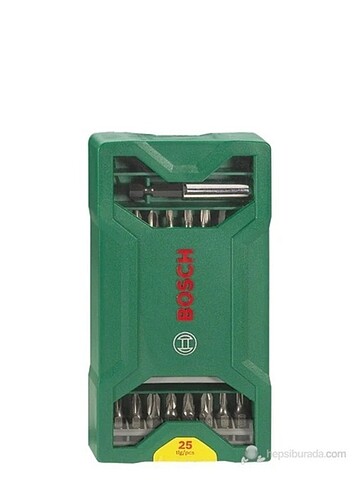 ŞOOOK KAMPANYA BOSCH 25 PARÇA X-LINE VİDALAMA SETİ 