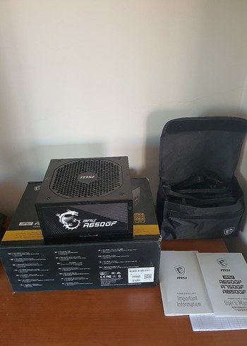 MSI MPG A650GF 650W 80+ Gold PSU