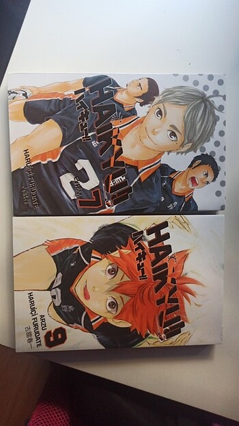 Haikyuu 7-9 manga