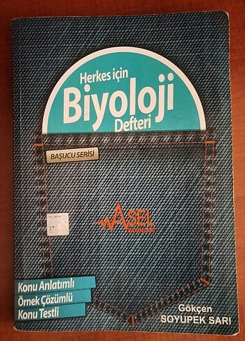 Tyt ayt biyoloji konu anlatım defteri , asel yayınları 