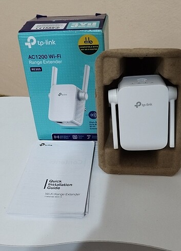 Tplink Re305 1200 Mbps sinyal güçlendirici