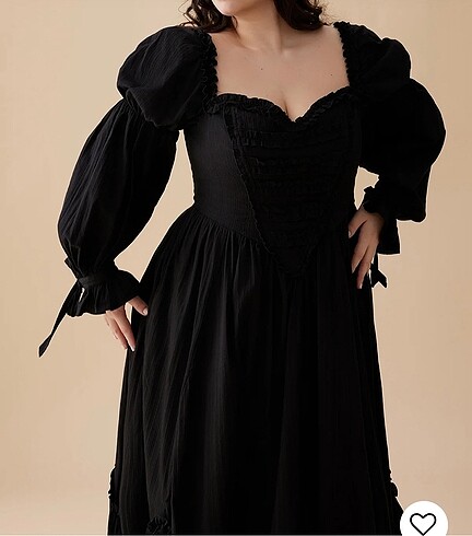 LACEMADE SİYAH SIFIR ETİKETLİ DÖNEM ELBİSE