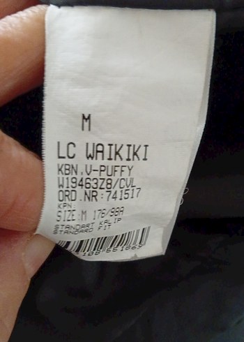 Siyah Fermuarlı erkel Kışlık Mont - Görsel 4