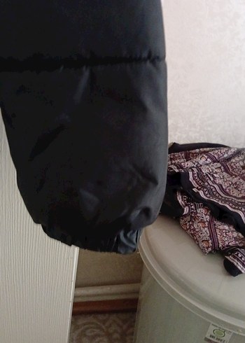 Siyah Fermuarlı erkel Kışlık Mont - Görsel 12