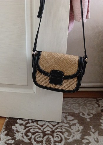 Bej Deri Tokalı Kadın Çanta - Görsel 8